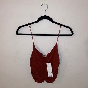 Urban outfitters ruched cami